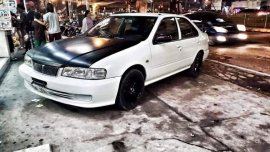 Pearl White Nissan Sunny 2008 for sale in Cebu