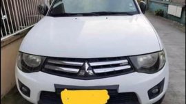 White Mitsubishi Strada 2014 for sale in Taguig