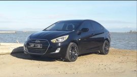 Black Hyundai Accent 2016 for sale in Quezon City