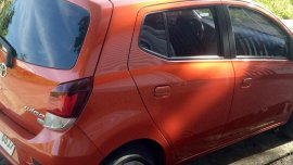 Selling Orange Toyota Wigo in Apalit