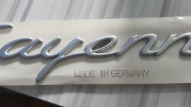 Silver Porsche Cayenne for sale in Manila