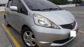 Silver Honda Jazz 2009 Hatchback for sale in Las Piñas