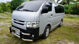 Silver Toyota Hiace 2010 for sale in Mambajao