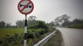 'No blowing of horn' – why do you need to respect this signage?