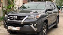 Black Toyota Fortuner 2018 for sale in Las Piñas