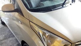 Silver Hyundai Eon 2014 for sale in Quezon City