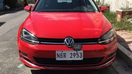Red Volkswagen Golf 2018 for sale in Manila