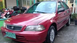 Red Honda City 1997 for sale in Valenzuela
