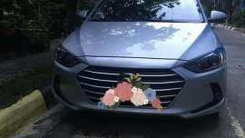 Silver Hyundai Elantra for sale in Quezon