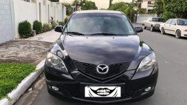 Black Mazda 3 2008 for sale in Las Piñas