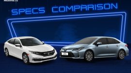 2020 Toyota Corolla Altis vs Honda Civic Comparison: Spec Sheet Battle
