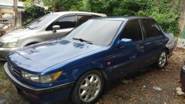Blue Mitsubishi Lancer for sale in Manila