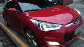 Selling Red Hyundai Veloster in Quezon City