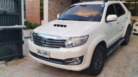 Sell Pearl White 2015 Toyota Fortuner in Banaue