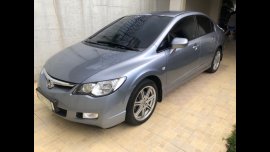 Selling Silver Honda Civic 2008 Sedan at 123000 km in Bacolod