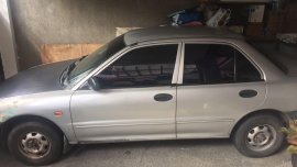 Silver Mitsubishi Lancer 1996 for sale in Quezon City