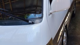 White Toyota Hiace Super Grandia 2002 for sale in Iloilo