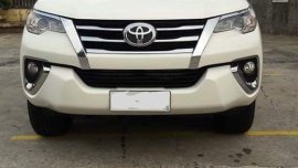White Toyota Fortuner 2017 for sale in Malolos