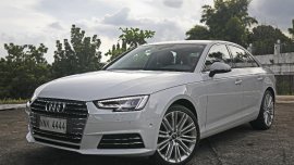 White Audi A4 2017 for sale in Quezon City