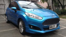 Blue Ford Fiesta 2014 for sale in Quezon City