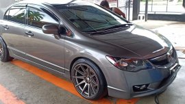 Silver Honda Civic 2009 for sale in Batangas