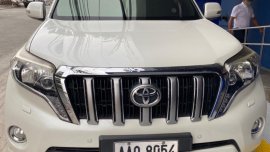 White Toyota Prado 2014 for sale in Makati