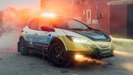 This is not your typical Nissan LEAF EV