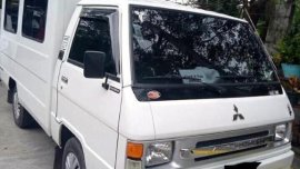 Pearl White Mitsubishi L300 2013 for sale in Quezon City
