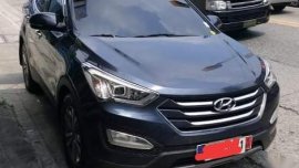 Sell Black 2015 Hyundai Santa Fe in Quezon City