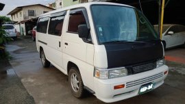 Pearl White Nissan Urvan 2013 for sale in Cavite