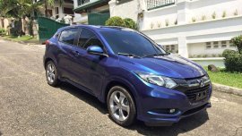 Blue Honda Hr-V 2017 for sale in Quezon City