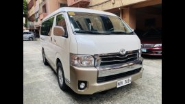Sell White 2016 Toyota Hiace in Quezon City