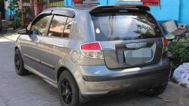 Silver Hyundai Getz 2005 for sale in Manila