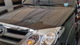 Black Toyota Fortuner 2008 for sale in Quezon City