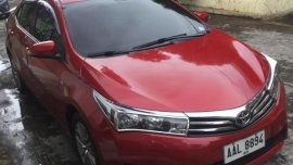 Red Toyota Corolla Altis 2014 for sale in Manila