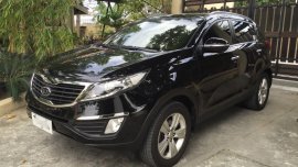 Black Kia Sportage 2012 for sale in Makati