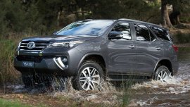 Which Toyota Fortuner units are included in the fuel-pump recall?