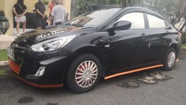 Black Hyundai Accent 2016 for sale in Manila