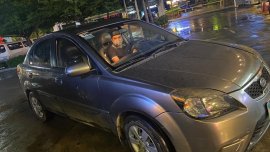Grey Kia Rio 2007 for sale in Mandaue City