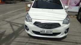 Savanna White/Mitsubishi 2016 Mirage G4 GLS 1.2G CVT/ Good price for sale in Cebu City