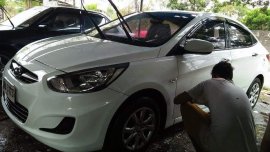 Sell White 2015 Hyundai Accent in Rizal