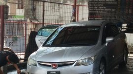 Silver Honda Civic 2007 for sale in Manila