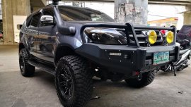 Grey Toyota Fortuner 2008 for sale in Quezon