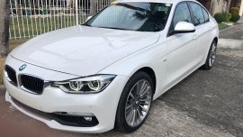White BMW 320D 2017 for sale in Las Pinas