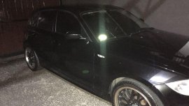 Black BMW 118I 2007 for sale in Quezon