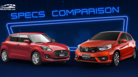2020 Suzuki Swift vs Honda Brio Comparison: Spec Sheet Battle