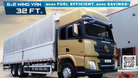 Selling Brand New Shacman X3000 10 wheel 32 feet Aluminum Wing Van