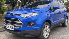 Blue Ford Ecosport 2016 for sale in Manila