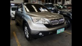 Silver Honda Cr-V 2008 at 96000 km for sale in Manila