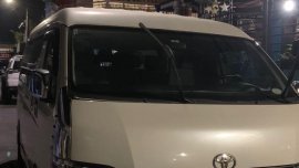 White Toyota Hiace 2012 for sale in Caloocan City